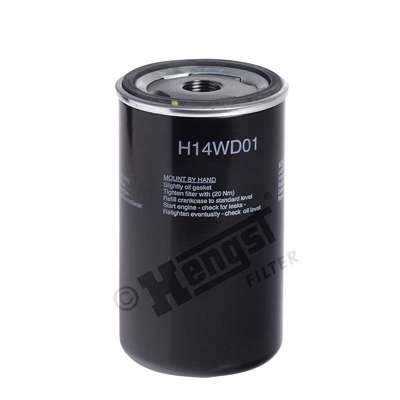 Hydrauliikkasuodatin, automaattivaihteisto HENGST FILTER H14WD01
