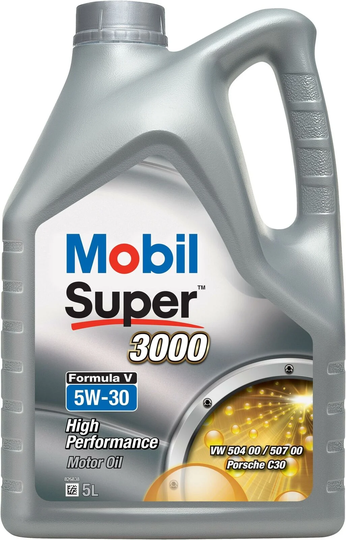 Moottoriöljy MOBIL 5W30 SUPER 3000 FORMULA V 5L