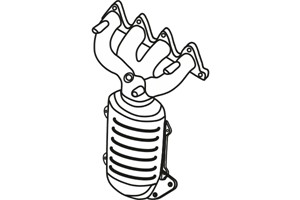 Katalysaattori, hyundai,kia, 28520-02840