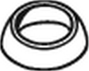 Tiiviste, pakoputki, citroën c1, c1 ii, peugeot 107, 108, toyota aygo, aygo skåp/halvkombi, yaris, 1712A9