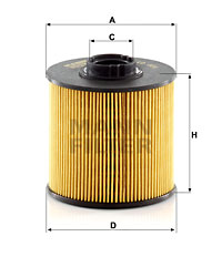 Polttoainesuodatin MANN-FILTER PU 10 004 z