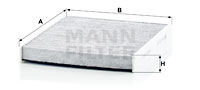 Raitisilmasuodatin MANN-FILTER CUK 26 021