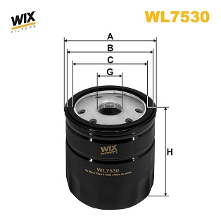 Öljynsuodatin WIX FILTERS WL7530