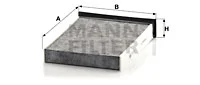 Raitisilmasuodatin MANN-FILTER CUK 2316