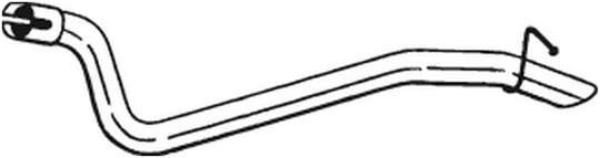 Pakoputki, Takana, mercedes-benz vito / mixto skåp [w639], vito buss [w639], 6394903481