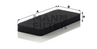 Raitisilmasuodatin MANN-FILTER CU 2101