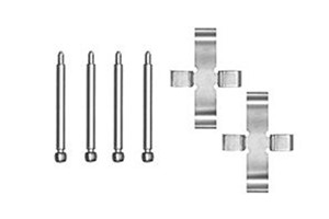 Tarvikesarja, jarrupala, Etuakseli, Taka-akseli, bmw,maserati,opel,vauxhall,volvo, 0 400 000, 16010400, 21 11 0 400 000, 92610400