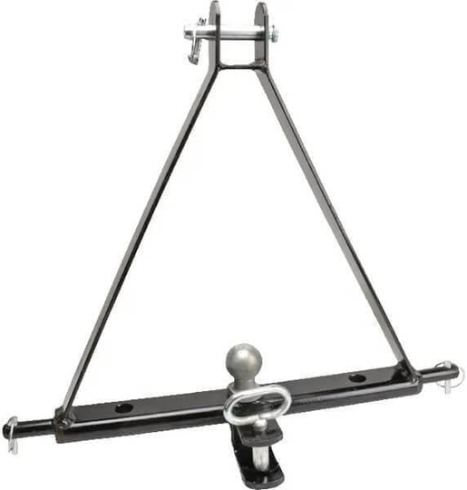 Vetokoukku kolmipistekiinnityksellä 505 mm, CAT1