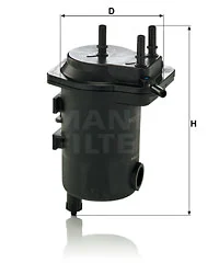 Polttoainesuodatin MANN-FILTER WK 939/10 x