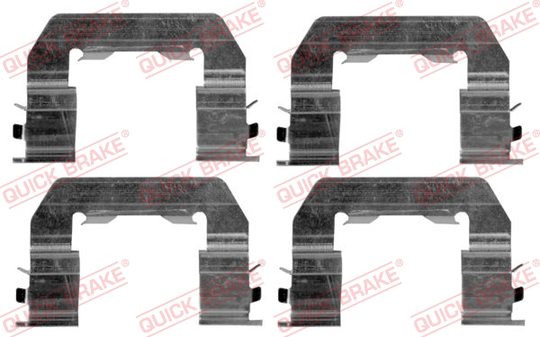 Tarvikesarja, jarrupala QUICK BRAKE 109-1719