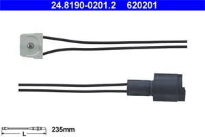 Kulumisenilmaisin, jarrupala, Etuakseli, bmw 3 [e30], 3 cabriolet [e30], 3 touring [e30], z1 roadster, 34 35 1 153 964, 34 35 9 058 889