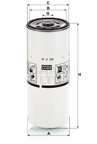 Öljynsuodatin MANN-FILTER W 11 025