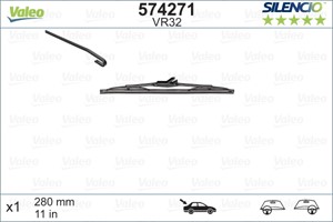 Pyyhkijänsulka, Takana, ford,mitsubishi,nissan,seat,vw, 1075362, 1326285, 1332162, 1713250, 1714322, 4658568, 6X0955425D