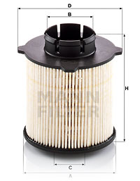Polttoainesuodatin MANN-FILTER PU 9001/1 x