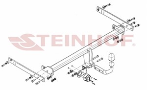 Vetokoukku, vakio, seat leon st