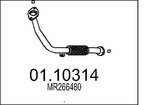Pakoputki MTS 01.10314