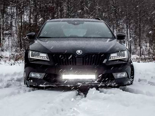 Led-lisävalosarja Skoda Superb (2015->)