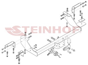 Vetokoukku, vakio, fiat ducato buss, ducato skåp