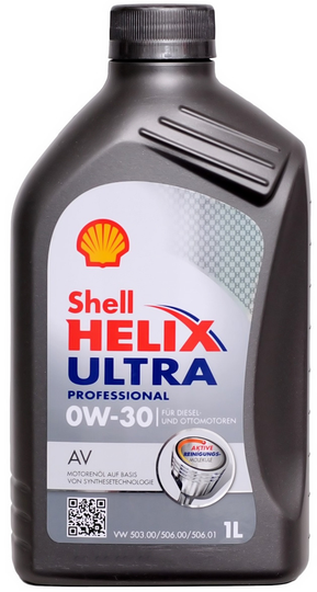 Moottoriöljy SHELL HELIX ULTRA PROFESIONAL AV-L 0W30 1L