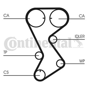 Hammashihna, chrysler,dodge,jeep,plymouth, 04621844, 4621844, K04621844