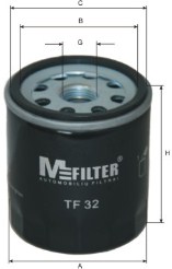 Öljynsuodatin MFILTER TF 32
