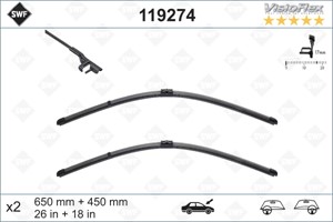 Pyyhkijänsulka, Edessä, alpina,bmw, 61 61 2 147 361, 61 61 2 147 365, 61 61 2 163 749, 61612147361, 61612147365, 61612163749