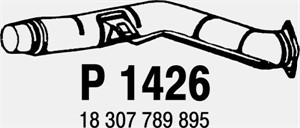 Pakoputki, Keskellä, bmw 5 [e60], 5 touring [e61], 18307789895