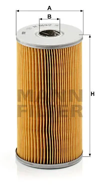 Suodatin, työhydrauliikka MANN-FILTER H 1169/2