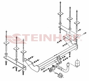 Vetokoukku, vakio, opel vectra c kombi
