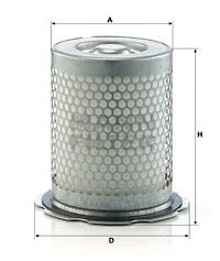 Suodatin, paineilma MANN-FILTER LE 13 014 x