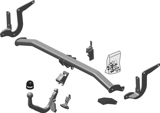 Vetokoukku BRINK 573700 Peugeot 308 SW '14-