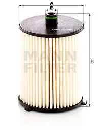 Polttoainesuodatin MANN-FILTER PU 7007 z