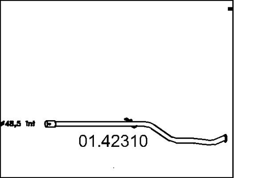 Pakoputki MTS 01.42310