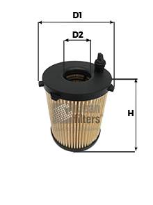 Öljynsuodatin CLEAN FILTERS ML4564