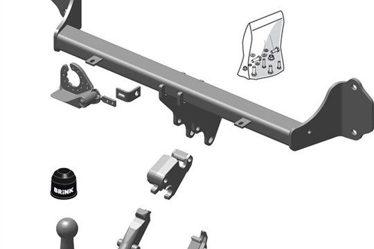 Vetokoukku (-laite) THULE 554500