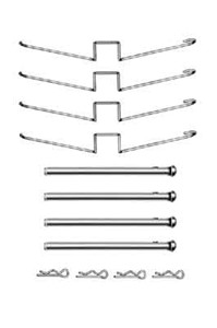 Tarvikesarja, jarrupala, Etuakseli, daimler,jaguar,renault, 1131172, 77 01 155 000
