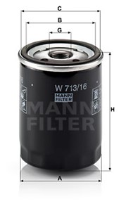 Öljynsuodatin, alfa romeo,citroën,fiat,lancia, 1109 AR, 1109 K8, 1109 K9, 1608076280, 4648378, 5016 954, 5017 814, 5022 738, 55195984, 5