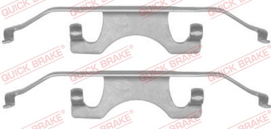 Tarvikesarja, jarrupala QUICK BRAKE 109-1241