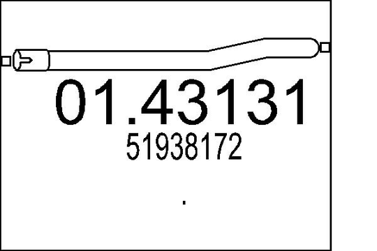 Pakoputki MTS 01.43131