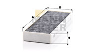 Raitisilmasuodatin MANN-FILTER CUK 26 014-2