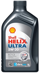 Moottoriöljy Shell Helix Ultra Ect C3 5W-30, Universal