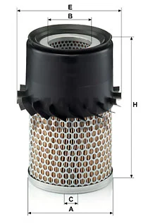 Ilmansuodatin MANN-FILTER C 14 138/1