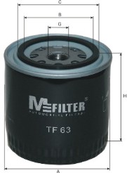 Öljynsuodatin MFILTER TF 63