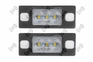 Rekisterivalo, Molemminpuolin, vw bora i, bora variant, golf variant iv, golf variant v, passat b5.5 variant, tiguan, touareg, 955631620