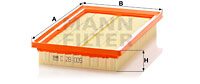 Ilmansuodatin MANN-FILTER C 28 005