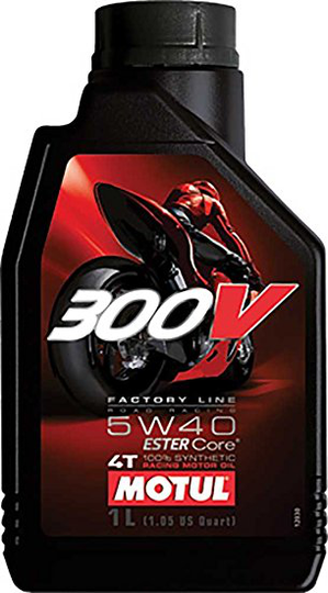 Moottoriöljy MOTUL 300V 4T FL 5W40 1L