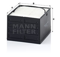 Polttoainesuodatin MANN-FILTER PU 88