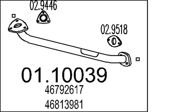 Pakoputki MTS 01.10039