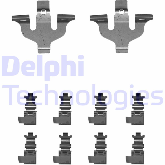 Tarvikesarja, jarrupala DELPHI LX0714