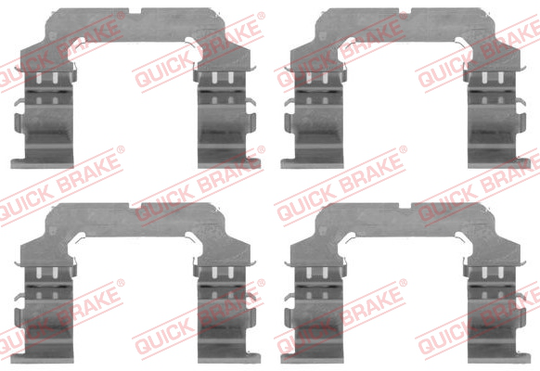 Tarvikesarja, jarrupala QUICK BRAKE 109-1738